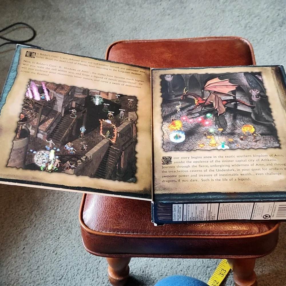 Baldur's gate II Shadows of Amn PC game